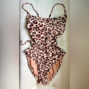 Kona Sol Leopard Print Swimsuit
